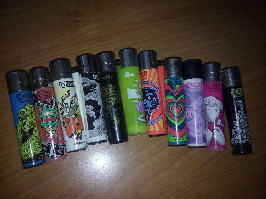 Zapalniczki Clipper 10sztuk