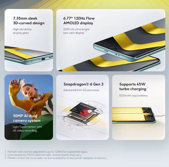 POCO M8 5G. 8GB+256GB. Глобальная версия.