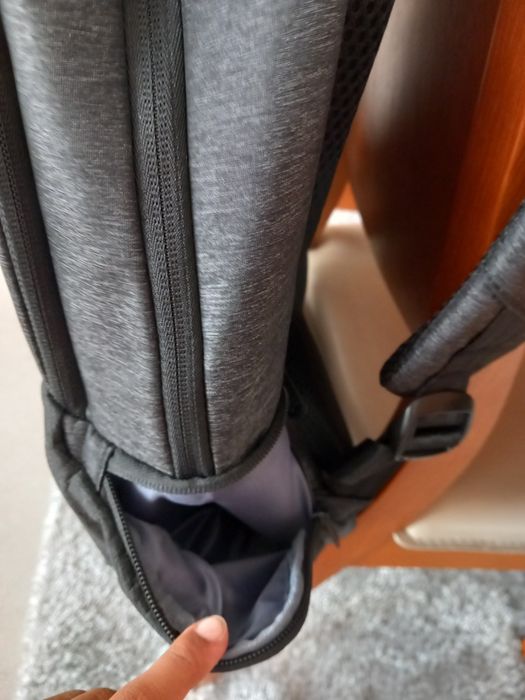Mochila grande com muita arrumação