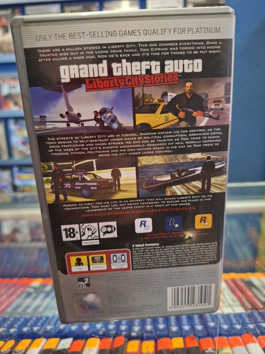 Grand Theft Auto Liverty City Stories PSP, CentrumGrania