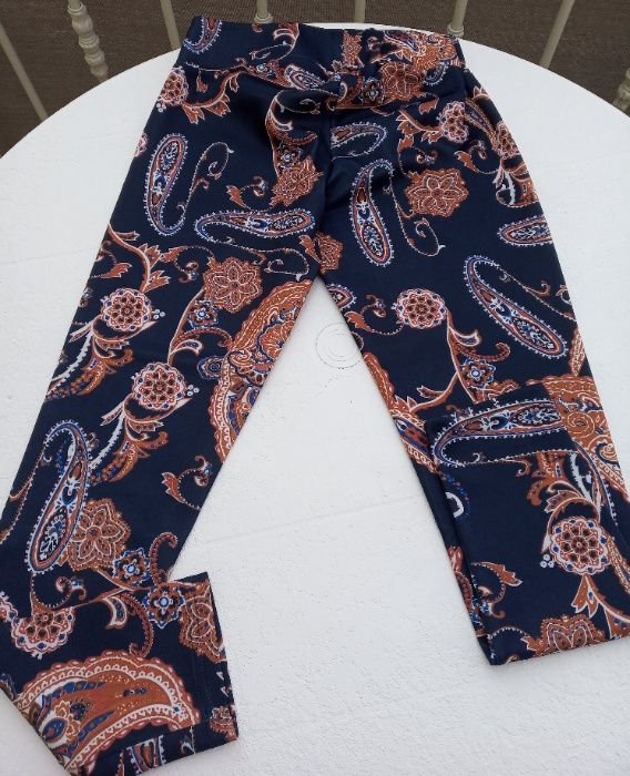 3 Calças com padrão - BAIXA de preço