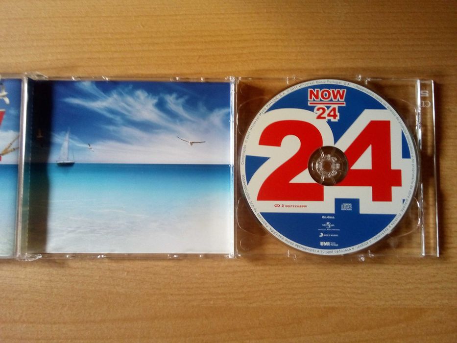 Now 24 2xCD - Michael Jackson Rihanna Katy Perry The Gift Aurea Lady Gaga Shakira Skunk Anansie Os Golpes Abrunhosa Lady Antebellum Kesha Usher Pink