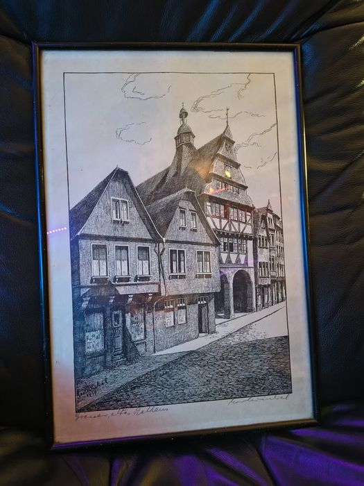 Dawna sygnowana rycina