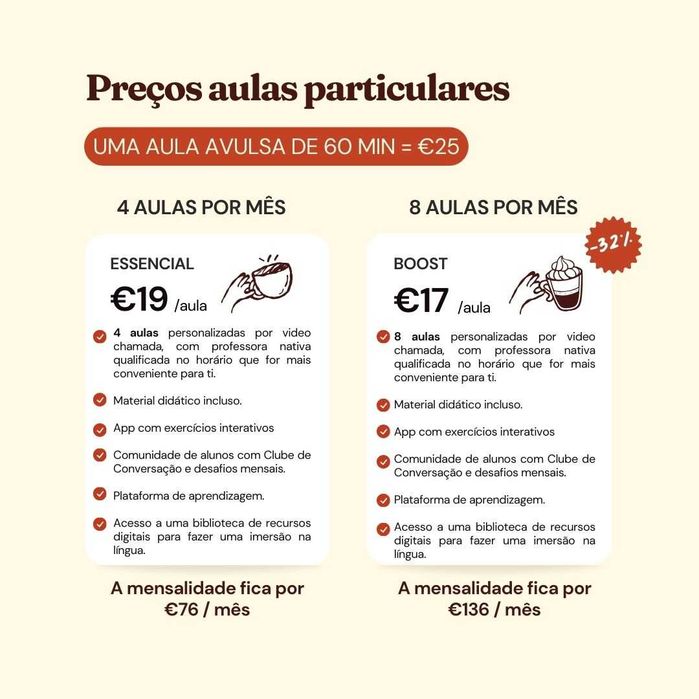 Aulas de espanhol com professora nativa qualificada