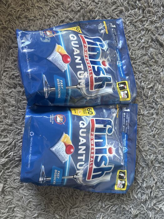 Finish quantum tabletki do zmywarki 120 szt dwa opakowania nowe