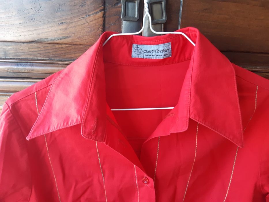 Camisa de senhora em algodão