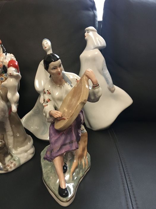 Статуетки фігурки порцелянові( фарфор) українських заводів СРСР
