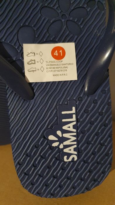 Japonki nowe damskie piankowe Rozmiar 41