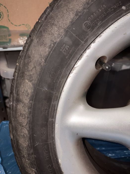Alufelgi BORBET Germany 15” + opony letnie 185/65R15