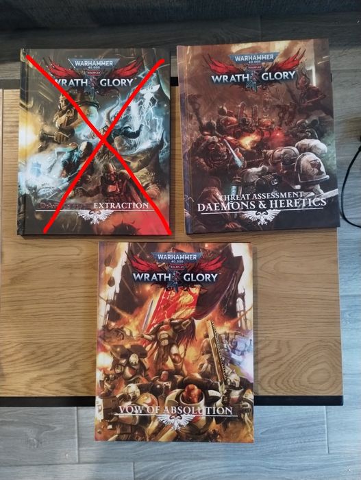 Podręczniki Warhammer 40k Wrath and Glory ENG