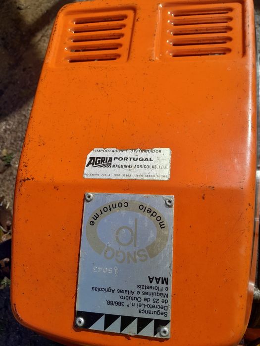 Vento motoenxada agria