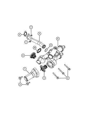 Комплект термостатов Jeep Compas Patriot Dodge Journey с прокладками