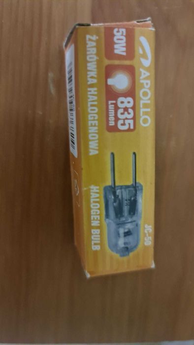 żarówka halogenowa JC G6,35 50W 12V 835LM 3000K WW(ciepła biała)