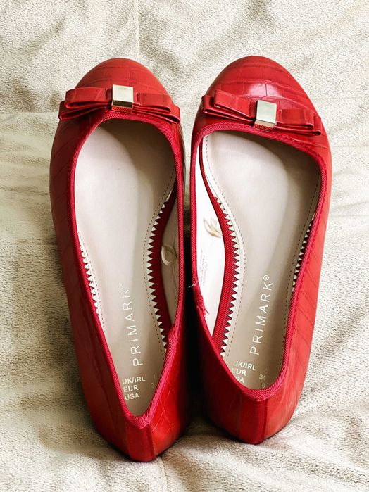 Червоні балетки 39 розмір хіт сезону жіночий стиль