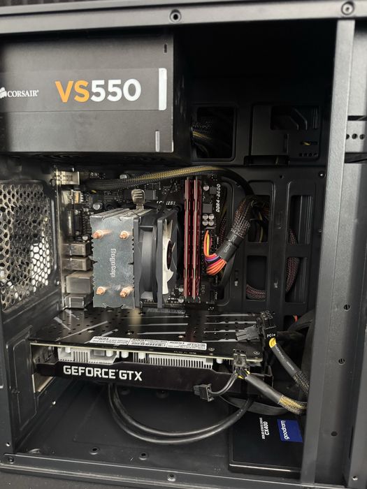 Pc z monitorem 27 cali