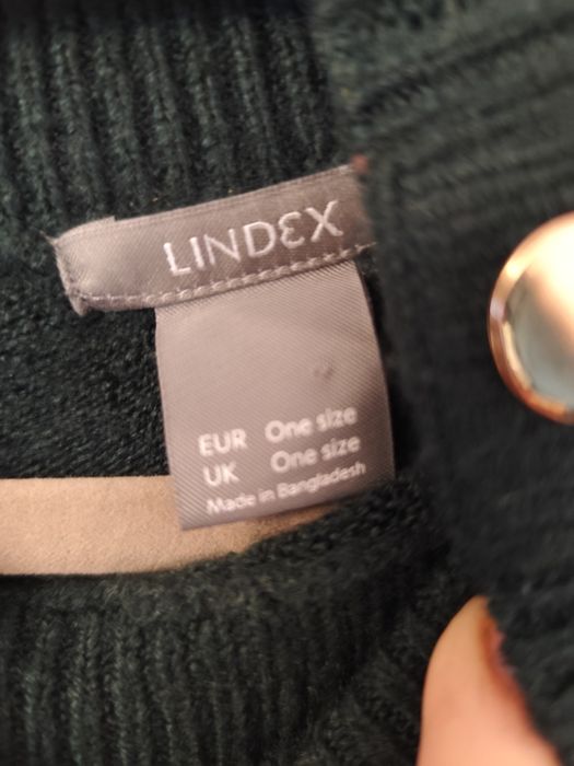 Ponczo damskie narzutka peleryna