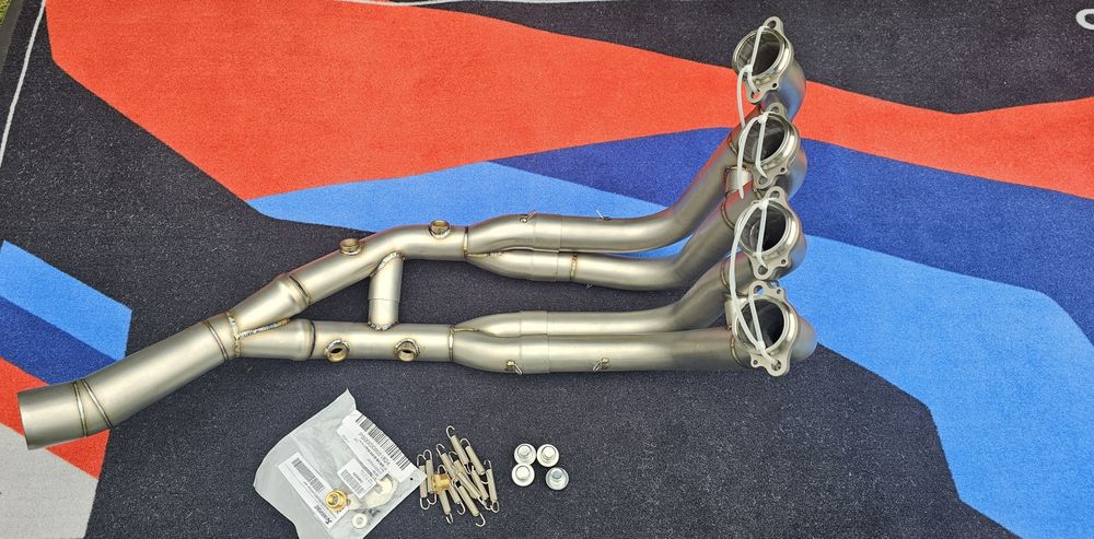 Kolektory wydechowe rury tłumik BMW S1000R S1000RR XR 19-2025 Nowe K67
