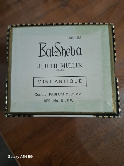 Bat-Sheba od Judith Müller Kolekcjonerskie miniatury Perfumy
