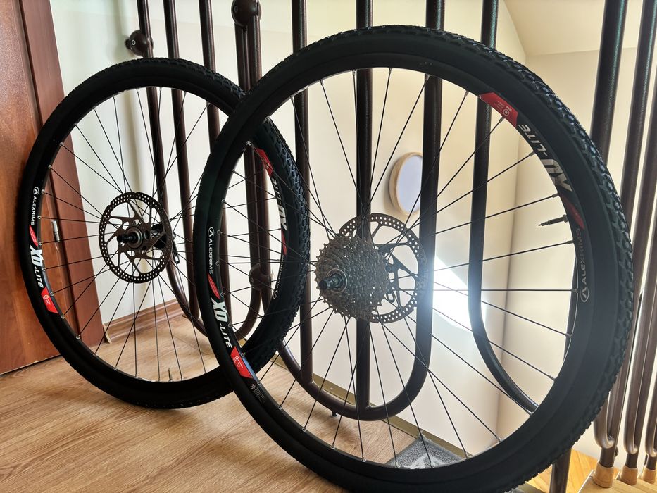 Koła Alexrims XD-Lite 28" (700c) | Nowe opony Rubena | Kaseta Deore XT 9s | Tarcze 180
