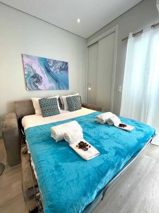 Sofá Cama (4 lugares) de abertura rápida para cama com 1,60m/ largura