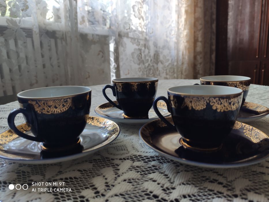 Кофейная пара ЛФЗ кобальт