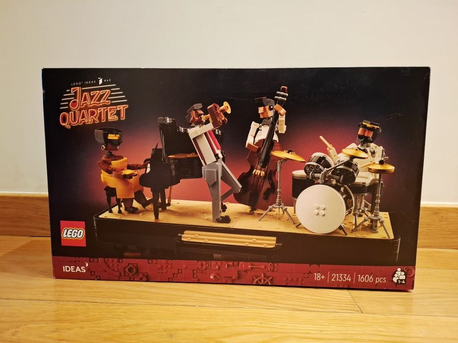 NOVO - Lego Quarteto Jazz -  mod. 21334