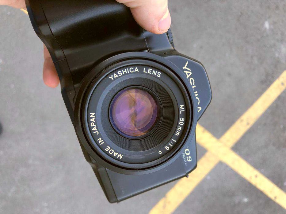 Yashica 109 Multi Program with Yashica ML 50mm f/1.9