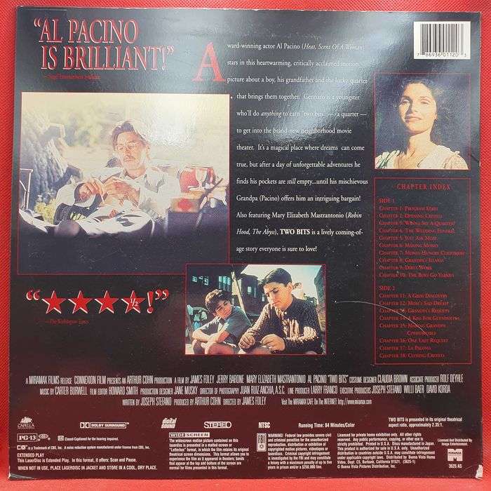 Laser Disc - Two Bits (Um Dia Para Lembrar)
