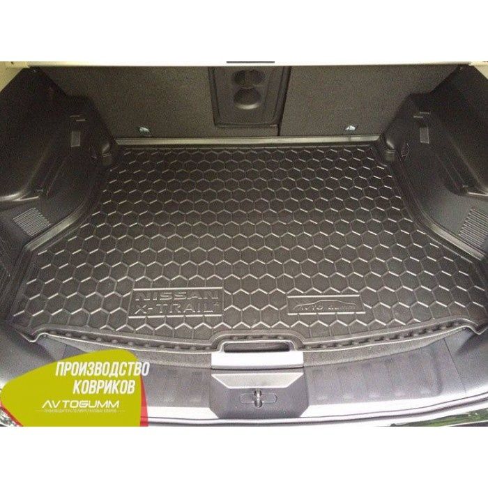 Коврики в Багажик Nissan X-Trail Rogue T33 T32 T31 T30 резиновые ГУМА
