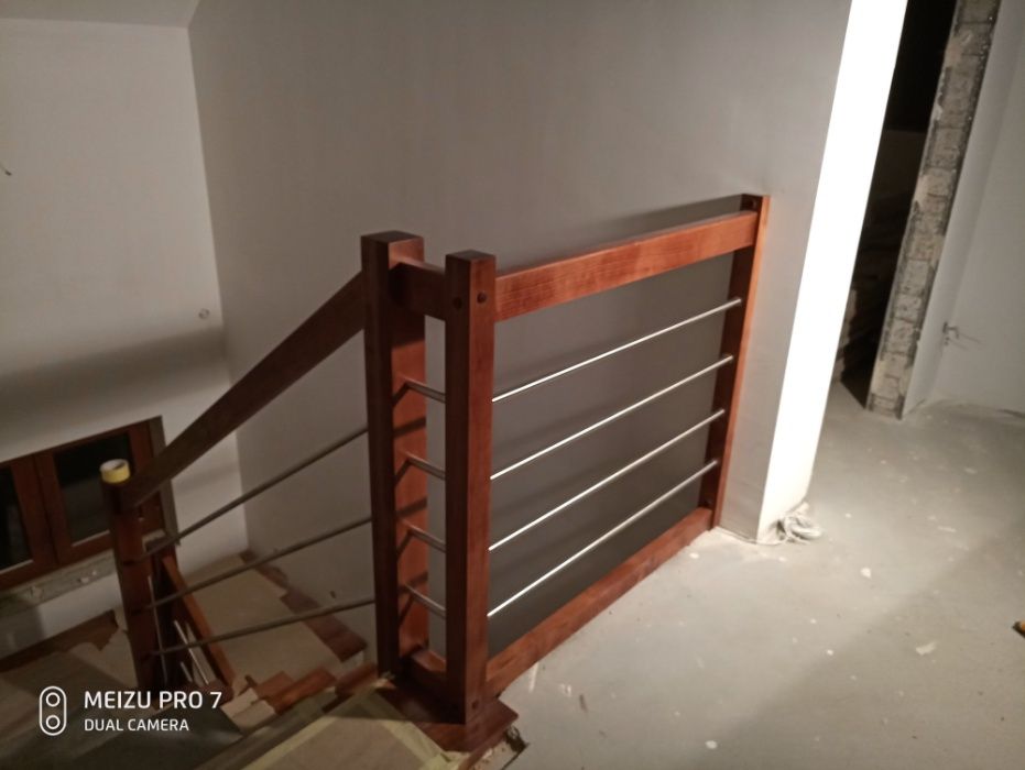 Schody ażurowe drewniane!