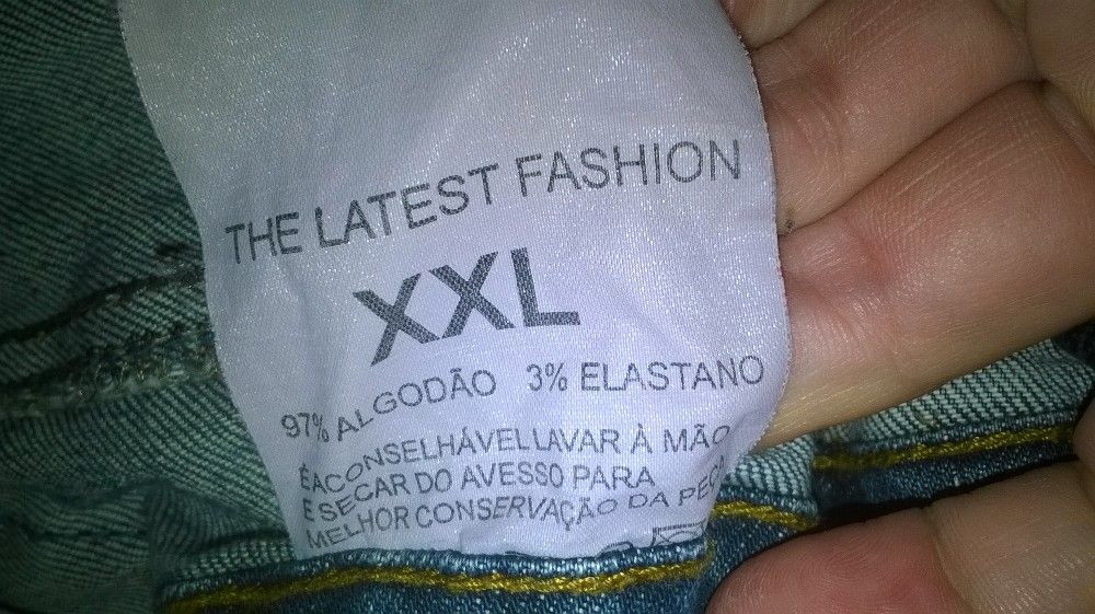 Calças de grávida n. 40/42 oferta de portes