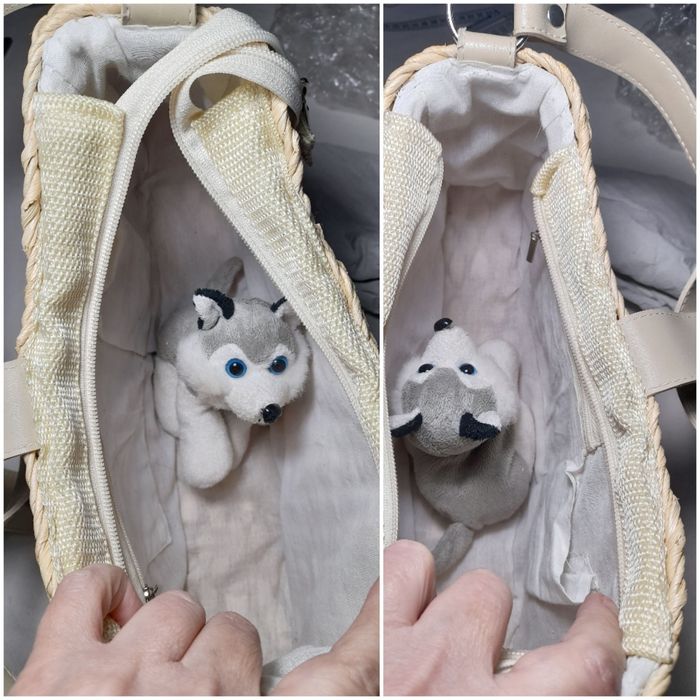 Сумка із соломки біжева нова