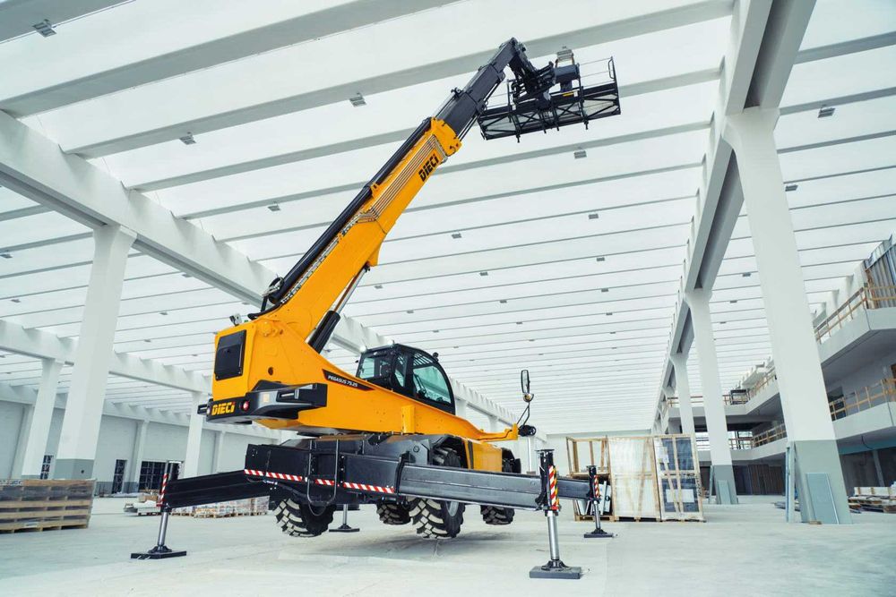 Ładowarka teleskopowa wynajem Manitou Merlo manitka operator ładowarki