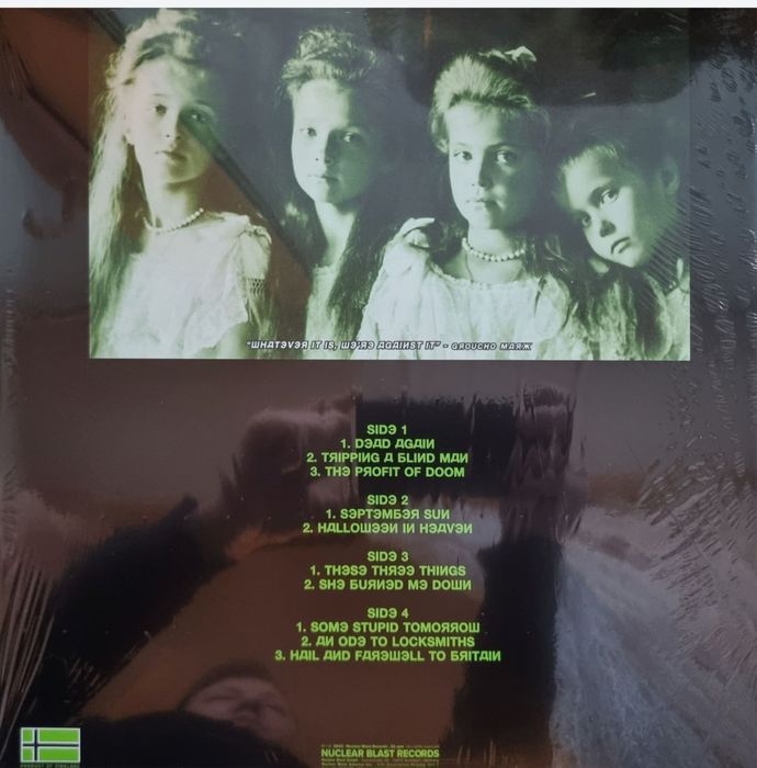 Type O Negative – Dead Again Limited Edition White Vinyl 
Limite