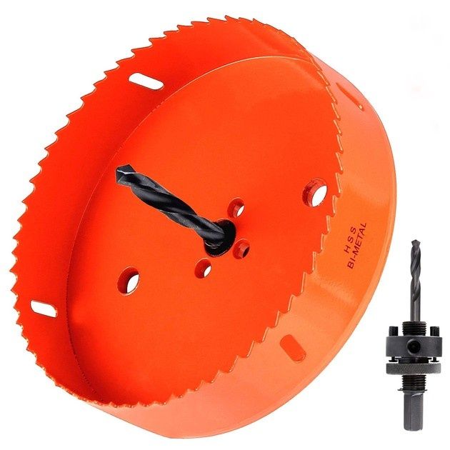 Сверла по дереву [10 - 25 mm],  коронки метал/дерево/пластик 19-150 mm