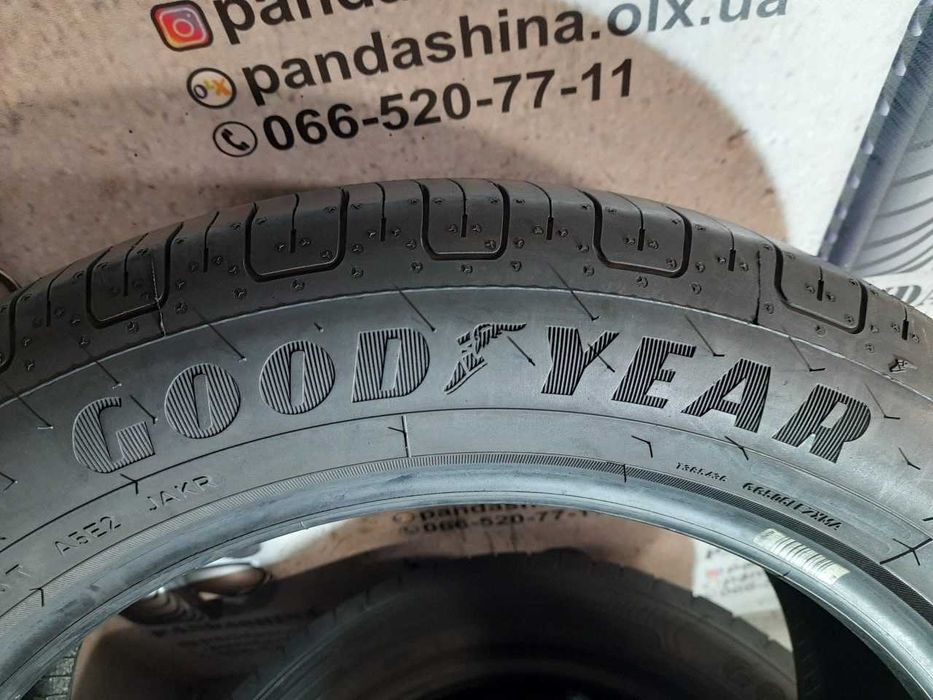 Шини 7,5мм 215/55 R18 GOODYEAR EfficientGrip Perfomance б/у літо склад