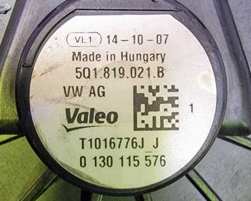 Motor da Chauffage / Sofagem VW GOLF VII (5G1, BQ1, BE1, BE2) ano 2012