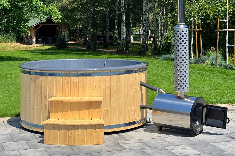 Balia ogrodowa  wanna  Bania Hot Tub Gorąca Beczka