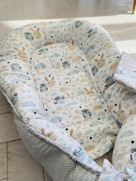 Kokon niemowlęcy z poduszką gniazdo Babymam