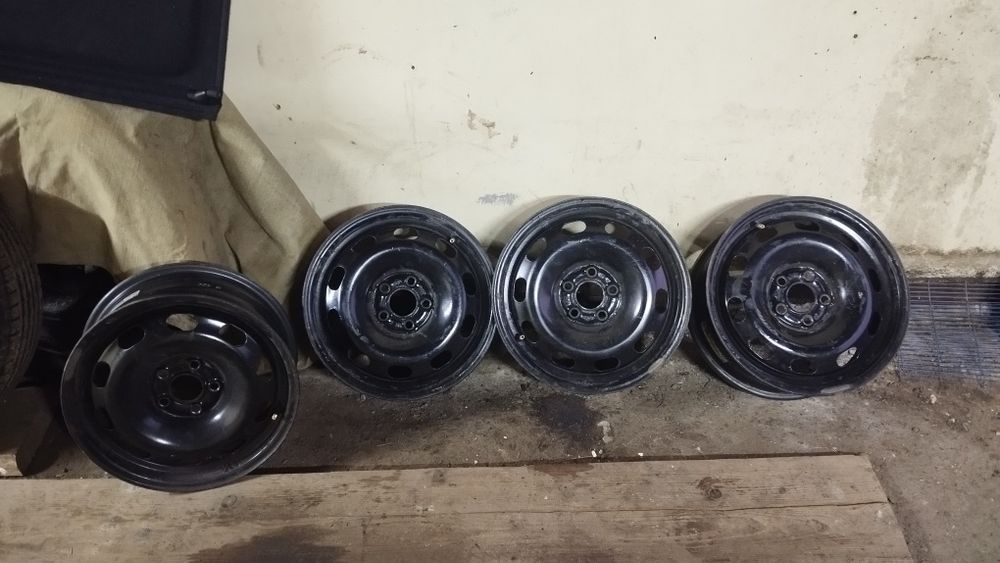 Диски металеві 5*100 r15