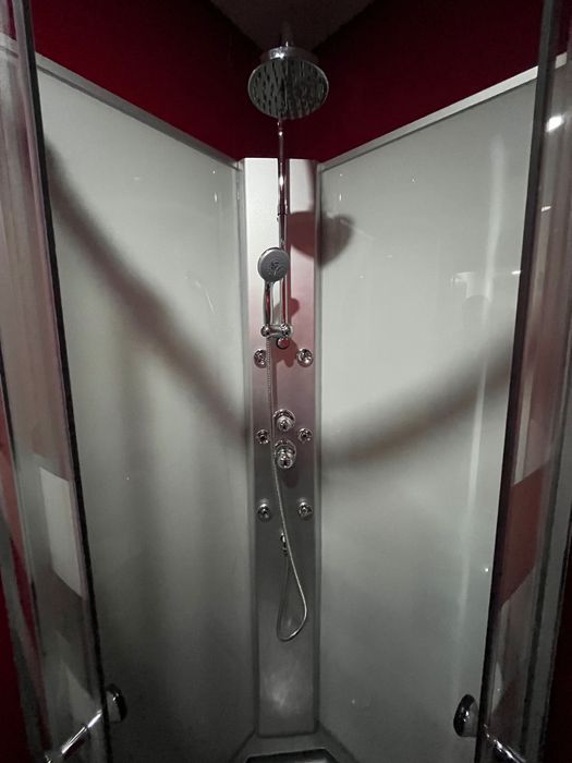 Cabine de hidromassagem AMÉLIA cinzento 80X80CM