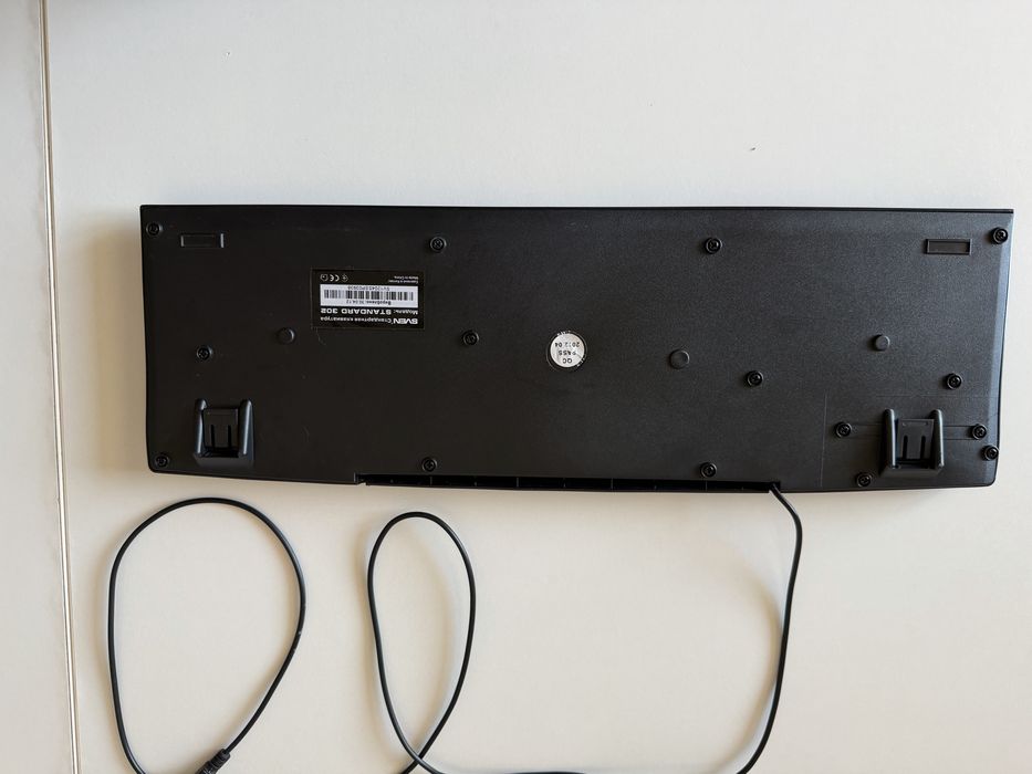 Клавіатура SVEN Standard 302 USB, дротова, повнорозмірна
