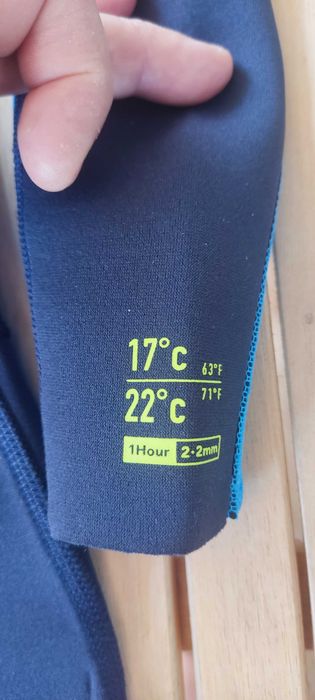 Fato de Surf / Bodyboard Decatlhon 2/2mm para crianças até aos 6 Anos