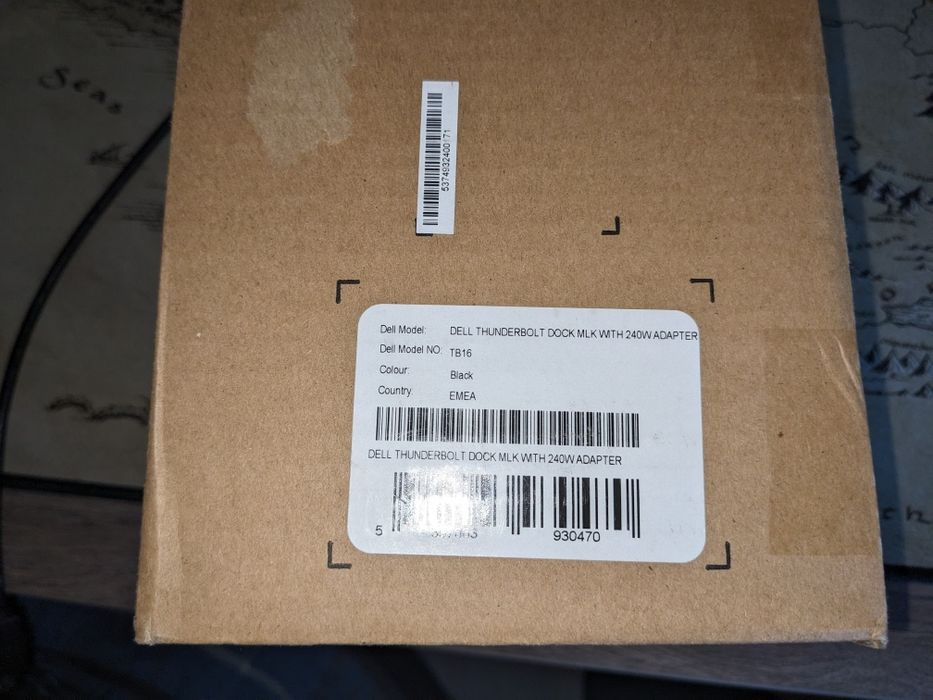 Dell Thunderbolt TB16 док-станция с блоком питания 240 Вт