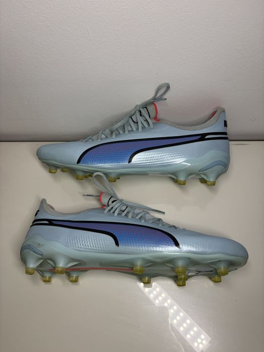 Buty piłkarskie, korki PUMA King Ultimate FG/AG silver