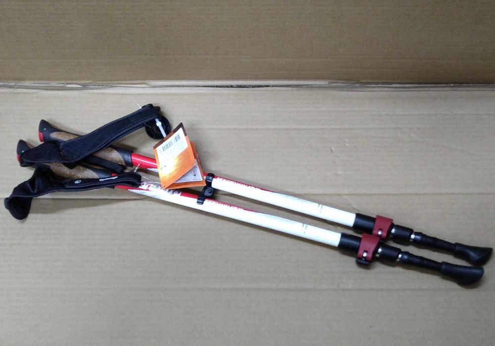 Палиці Tramp Compact TRR-004 скандинавські Трамп НОВІ пара (Alu 6061)