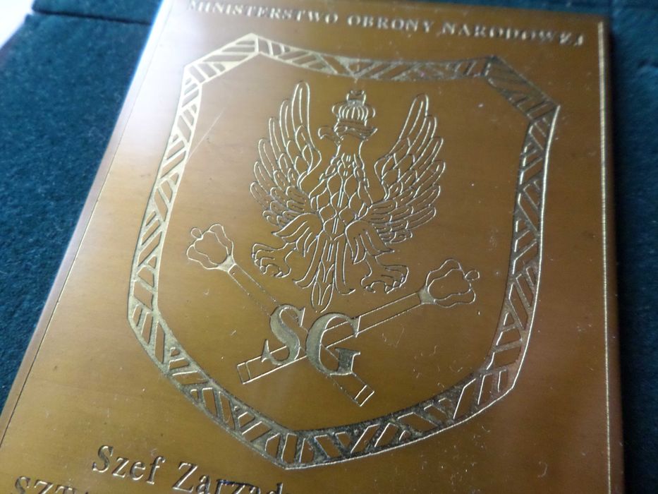 Sztab Generalny Wojska Polskiego - Plakieta