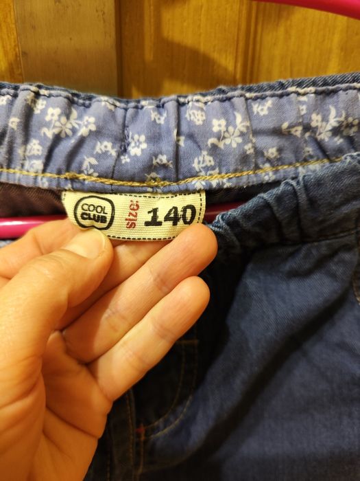 Spodnie lekkie CoolClub dla dziewczynki 140cm Nowe