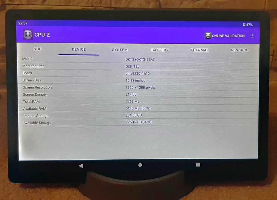 Tablet Oukitel OKT3 LTE