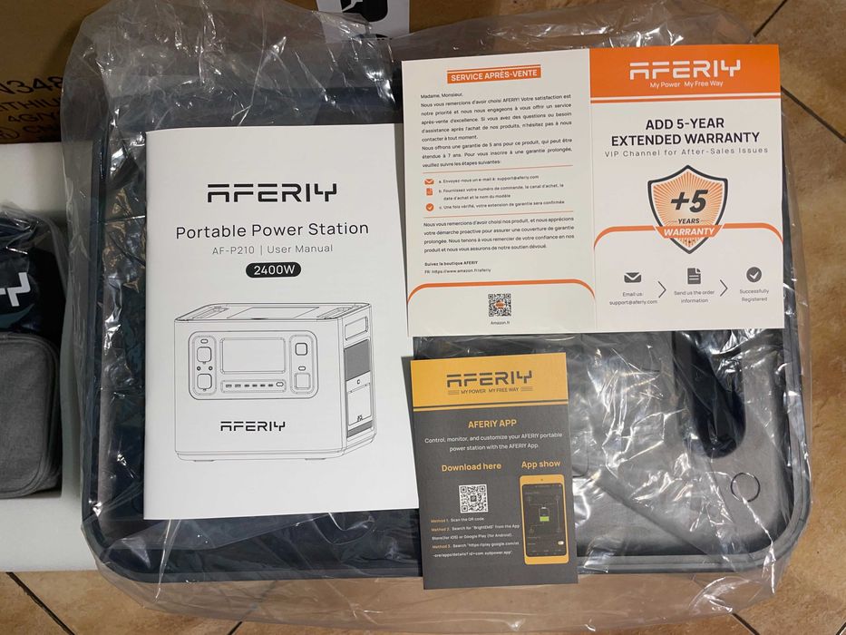 В НАЛИЧИИ: Зарядные станции AFERIY-P210 /Р280 (2 кВт)